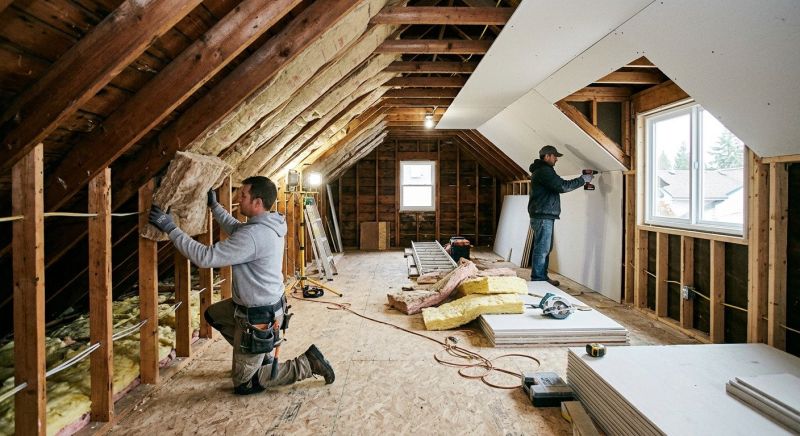 Attic Renovation in Conroe, TX