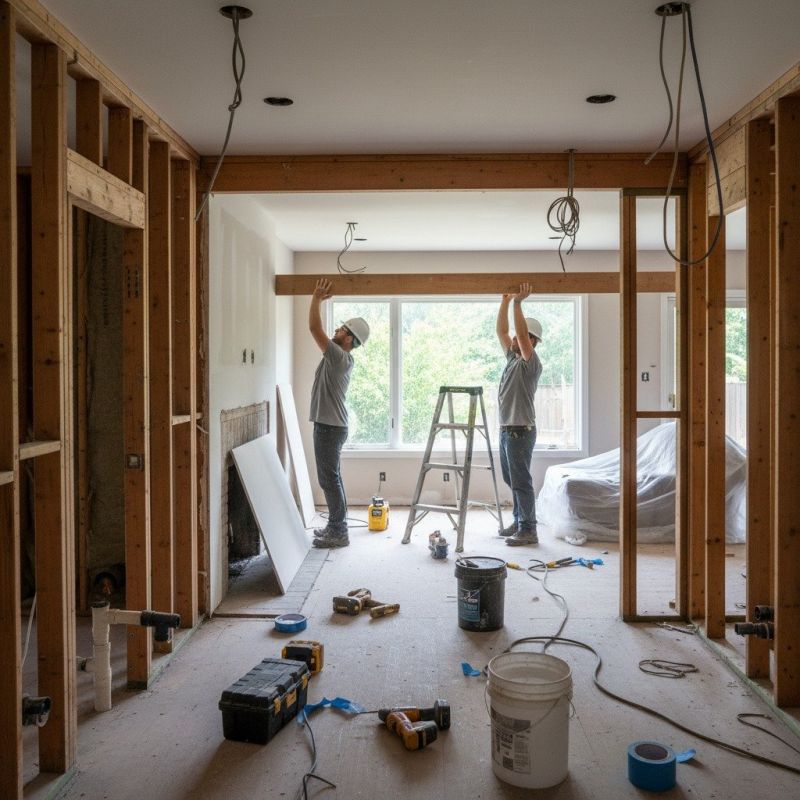 Stairwell Renovation in Littleton, CO